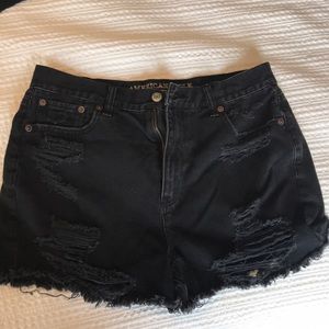 American Eagle Black Shorts